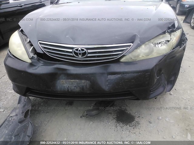 4T1BE32KX6U729825 - 2006 TOYOTA CAMRY LE/XLE/SE 黑色 照片 6