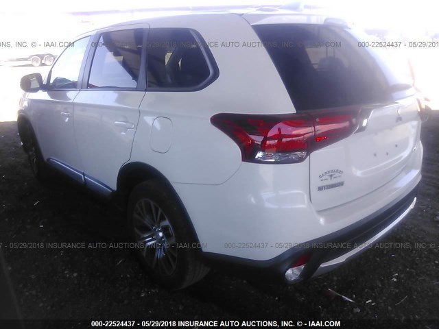 JA4AD2A34HZ043609 - 2017 MITSUBISHI OUTLANDER ES 白色 照片 3