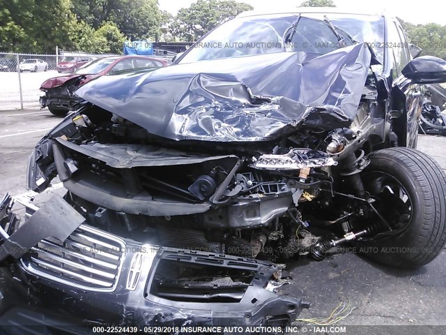 5LMCJ2C99HUL00097 - 2017 LINCOLN MKC SELECT შავი ფოტო 6