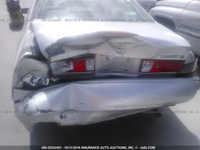 4T1BG22KX1U798088 - 2001 TOYOTA CAMRY CE/LE/XLE SILVER photo 6