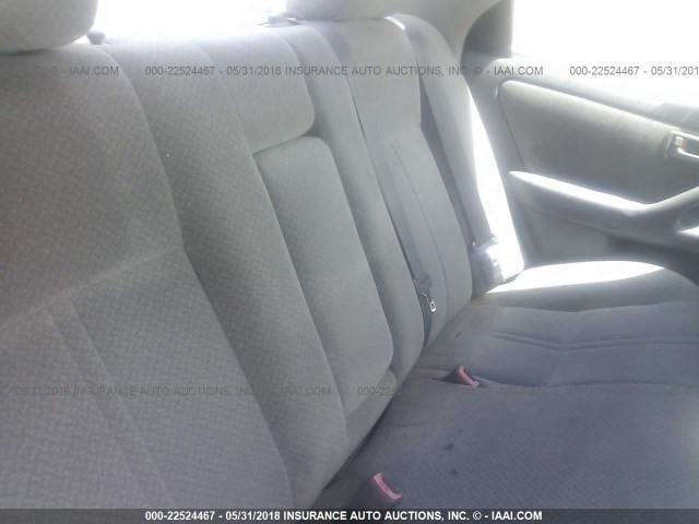 4T1BG22KX1U798088 - 2001 TOYOTA CAMRY CE/LE/XLE SILVER photo 8