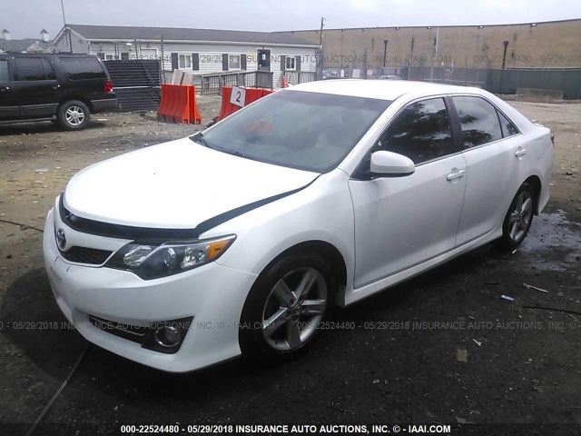 4T1BF1FK7DU716538 - 2013 TOYOTA CAMRY L/SE/LE/XLE 白色 照片 2