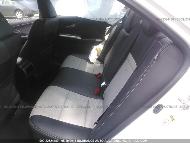 4T1BF1FK7DU716538 - 2013 TOYOTA CAMRY L/SE/LE/XLE 白色 照片 8
