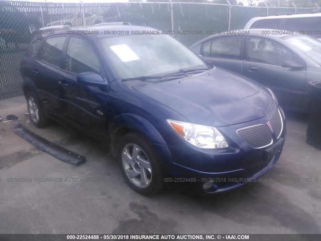 5Y2SL65877Z404999 - 2007 PONTIAC VIBE BLUE photo 1