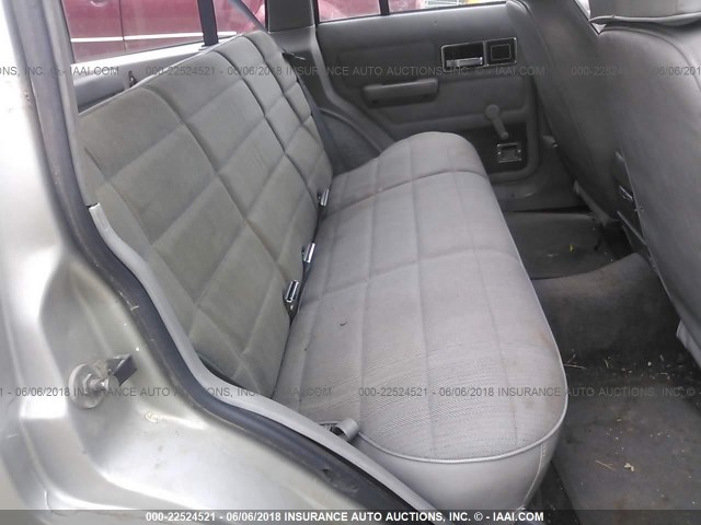 1J4FJ68SXTL166121 - 1996 JEEP CHEROKEE SPORT/CLASSIC Srebrny zdjęcie 8