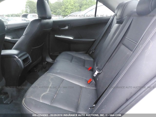 4T1BF1FK0CU087493 - 2012 TOYOTA CAMRY SE/LE/XLE ვერცხლისფერი ფოტო 8