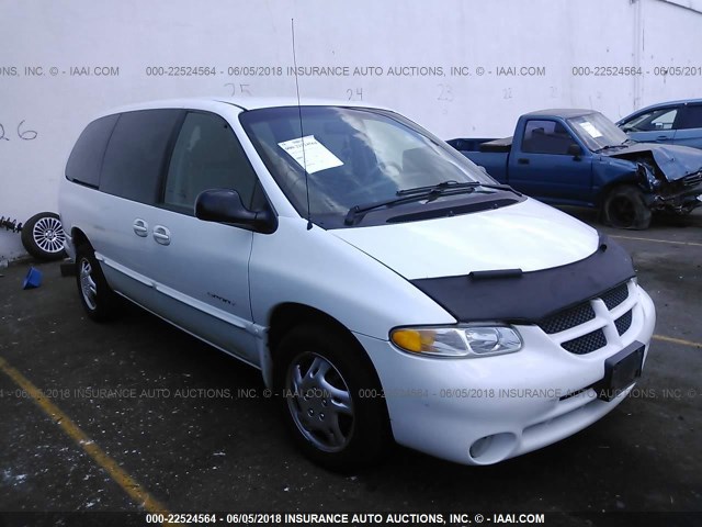 2B4GP44R3YR681313 - 2000 DODGE GRAND CARAVAN SE/SPORT WHITE photo 1