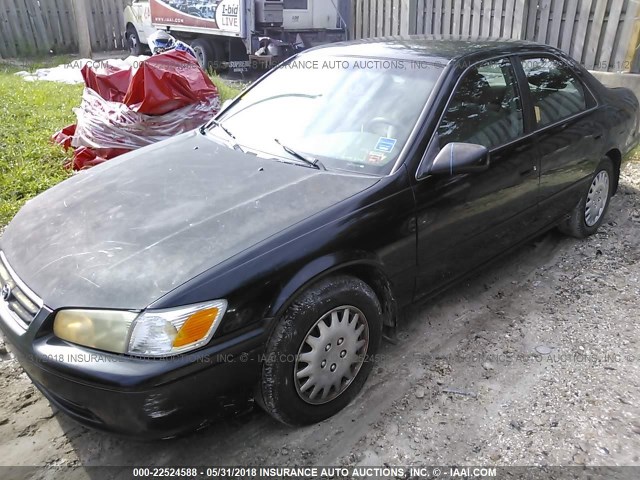4T1BG22K9YU637872 - 2000 TOYOTA CAMRY CE/LE/XLE 黑色 照片 2