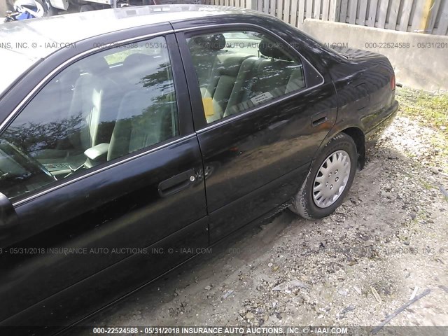 4T1BG22K9YU637872 - 2000 TOYOTA CAMRY CE/LE/XLE 黑色 照片 6