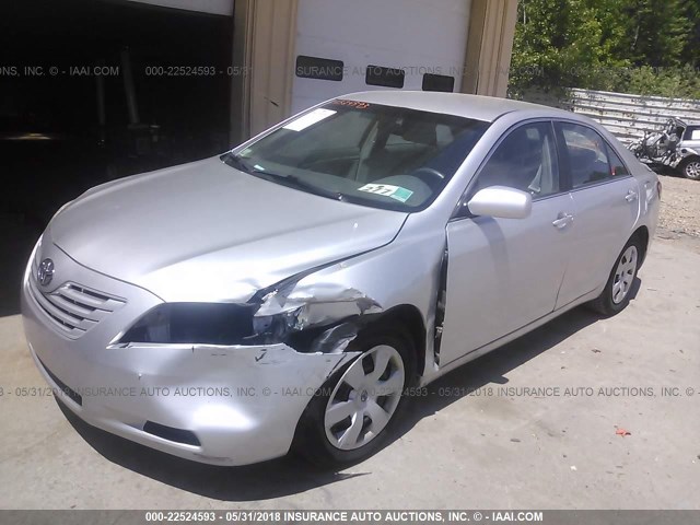 4T1BK46K58U573320 - 2008 TOYOTA CAMRY LE/XLE/SE SILVER photo 2