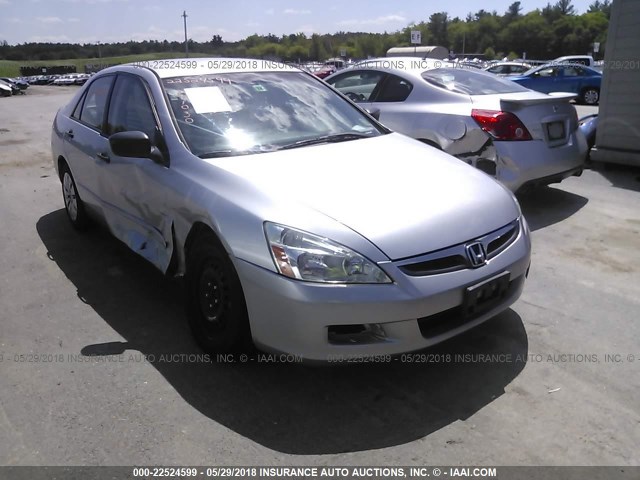 1HGCM56106A009591 - 2006 HONDA ACCORD VALUE GRAY photo 1