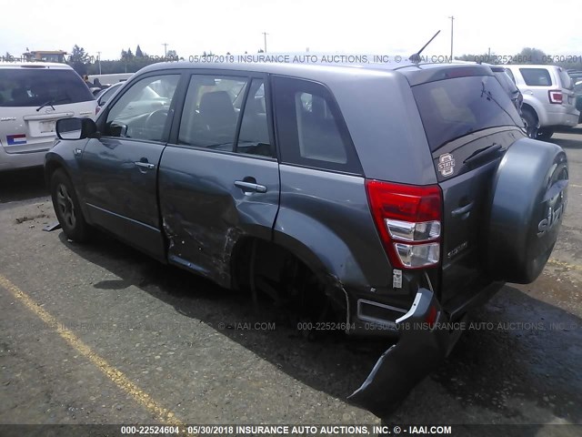 JS3TD941974204647 - 2007 SUZUKI GRAND VITARA  GRAY photo 3