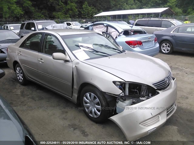 4T1BE30K85U994986 - 2005 TOYOTA CAMRY LE/XLE/SE ოქროსფერი ფოტო 1