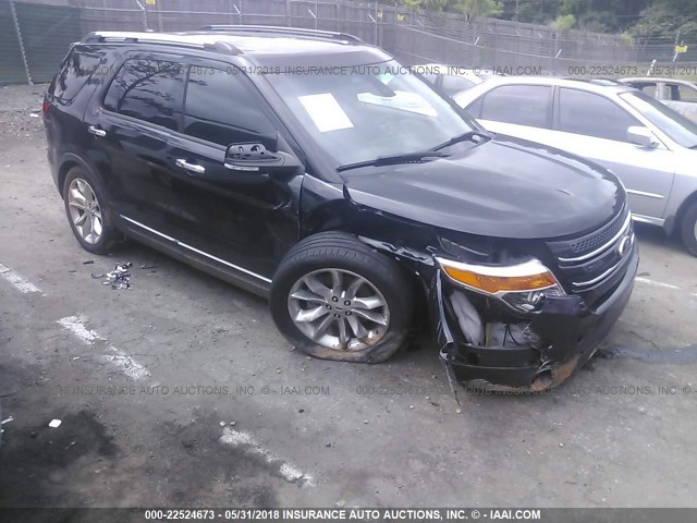 1FM5K7F88DGC77302 - 2013 FORD EXPLORER LIMITED 黑色 照片 1