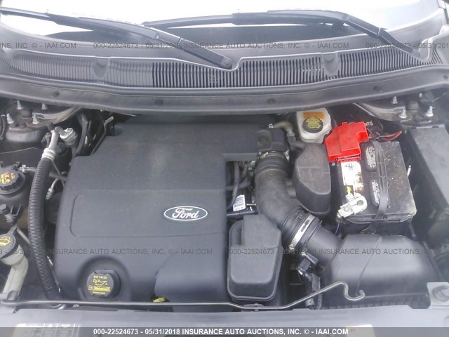 1FM5K7F88DGC77302 - 2013 FORD EXPLORER LIMITED 黑色 照片 10