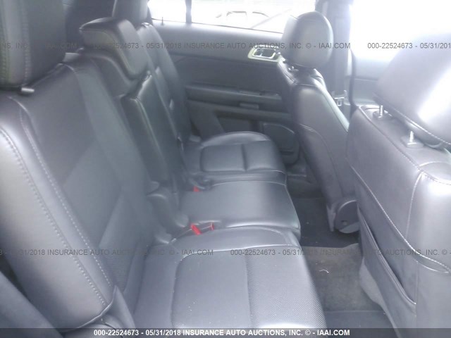 1FM5K7F88DGC77302 - 2013 FORD EXPLORER LIMITED 黑色 照片 8
