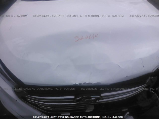 KM8J3CA22HU303617 - 2017 HYUNDAI TUCSON LIMITED/SPORT AND ECO/SE WHITE photo 10