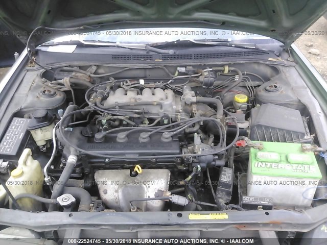 3N1AB41D0XL099264 - 1999 NISSAN SENTRA XE/GXE GRAY photo 10