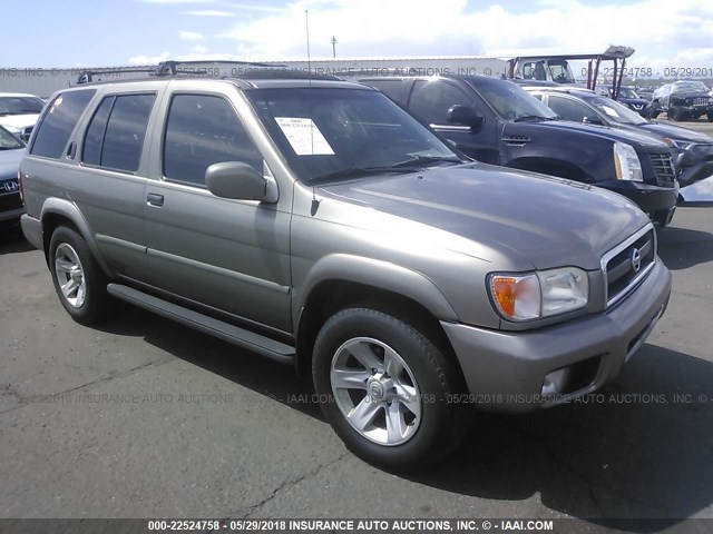 JN8DR09Y23W834227 - 2003 NISSAN PATHFINDER LE/SE TAN photo 1