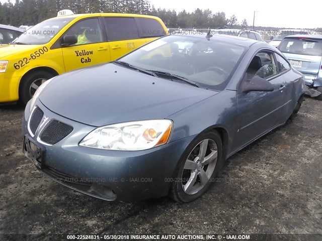 1G2ZM151064160503 - 2006 PONTIAC G6 GTP BLUE photo 2