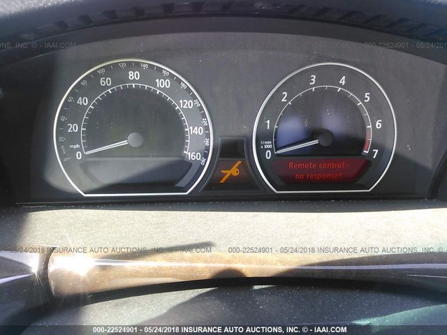 WBAHL83576DT07020 - 2006 BMW 750 I GRAY photo 7