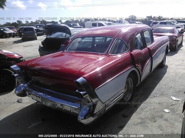 4D6001450 - 1957 BUICK 4 DOOR SEDAN  红色 照片 4