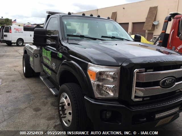 1FDUF4HT3FEB64565 - 2015 FORD F450 SUPER DUTY BLACK photo 1