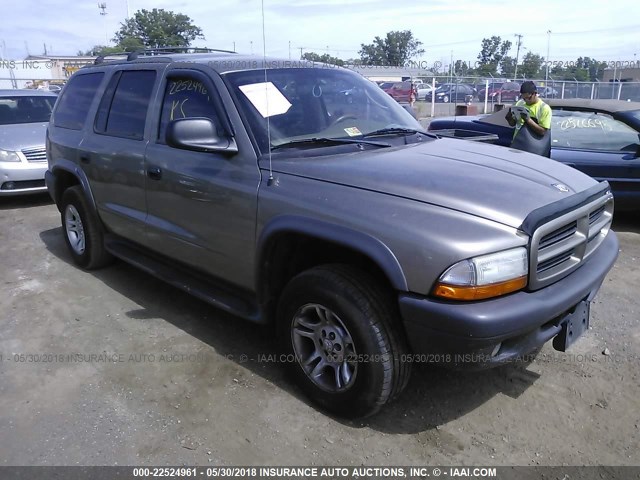 1D4HS38Z93F622280 - 2003 DODGE DURANGO SPORT GOLD photo 1