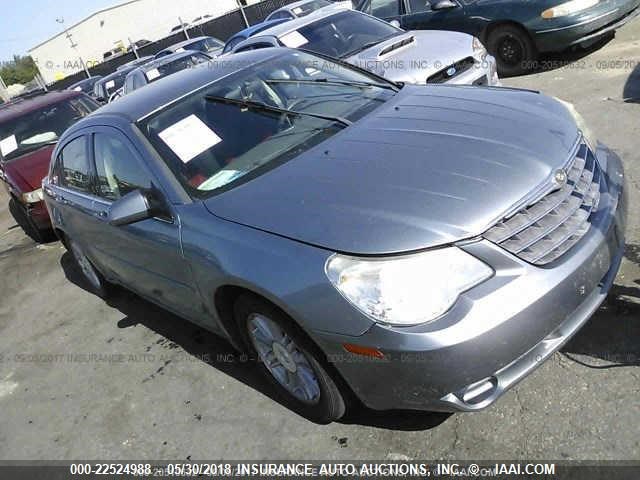 1C3LC56R78N205860 - 2008 CHRYSLER SEBRING TOURING SILVER photo 1