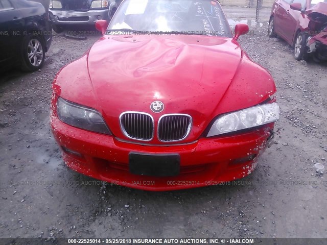 4USCN53442LJ60629 - 2002 BMW Z3 3.0 RED photo 6