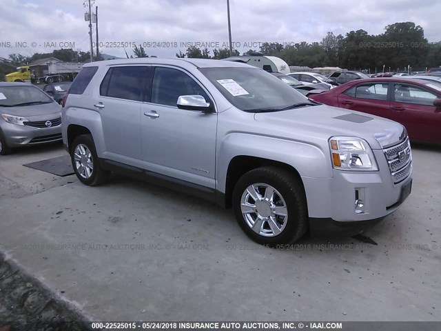 2GKFLREK2C6187595 - 2012 GMC TERRAIN SLE SILVER photo 1