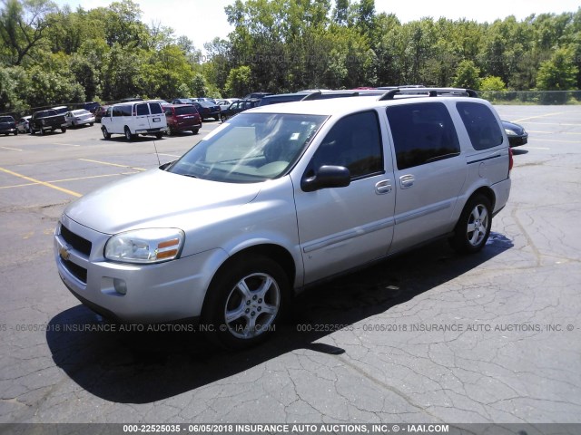 1GNDV33138D136773 - 2008 CHEVROLET UPLANDER LT SILVER photo 2