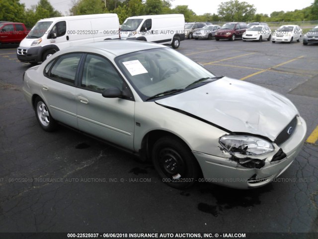 1FAFP55S94G185424 - 2004 FORD TAURUS SES SILVER photo 1
