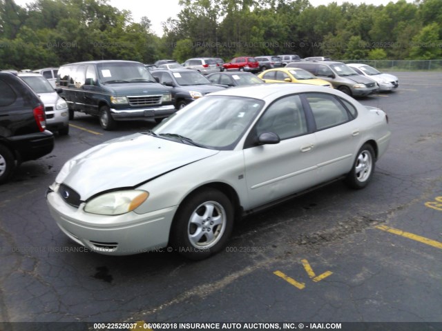 1FAFP55S94G185424 - 2004 FORD TAURUS SES SILVER photo 2