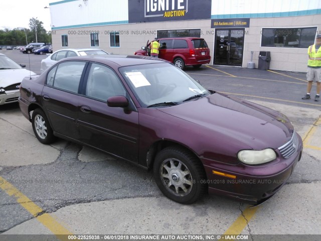 1G1NE52MXW6255015 - 1998 CHEVROLET MALIBU LS MAROON photo 1