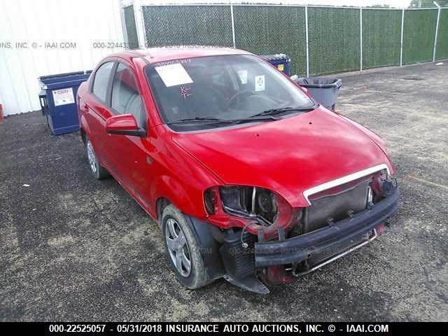 KL1TD5DE5BB138569 - 2011 CHEVROLET AVEO LS/LT 红色 照片 1