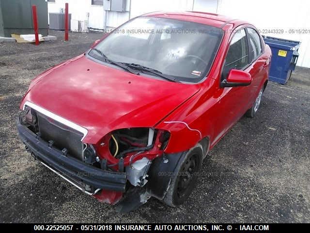 KL1TD5DE5BB138569 - 2011 CHEVROLET AVEO LS/LT RED photo 2