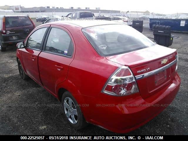 KL1TD5DE5BB138569 - 2011 CHEVROLET AVEO LS/LT 红色 照片 3