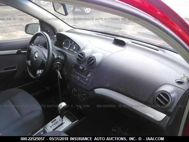 KL1TD5DE5BB138569 - 2011 CHEVROLET AVEO LS/LT 红色 照片 5