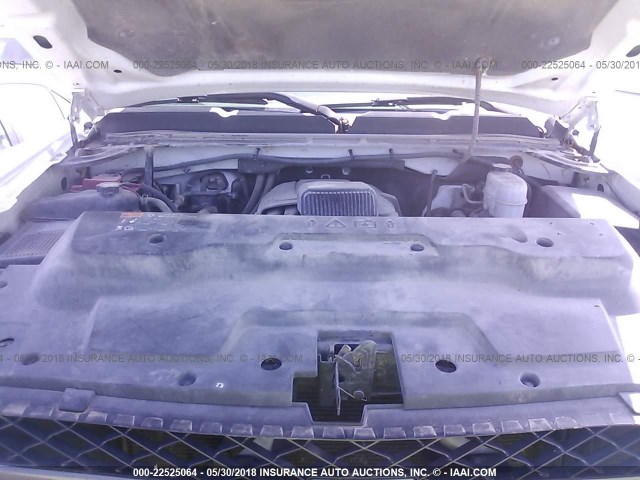 1GC1CVCG6DF170318 - 2013 CHEVROLET SILVERADO C2500 HEAVY DUTY WHITE photo 10