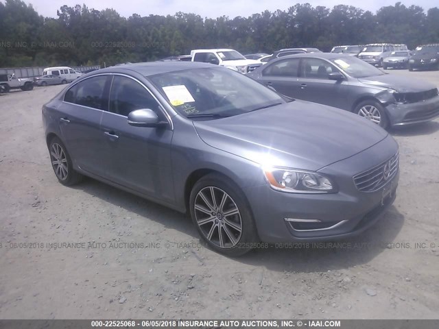 LYV402HK6JB164571 - 2018 VOLVO S60 PREMIER GRAY photo 1