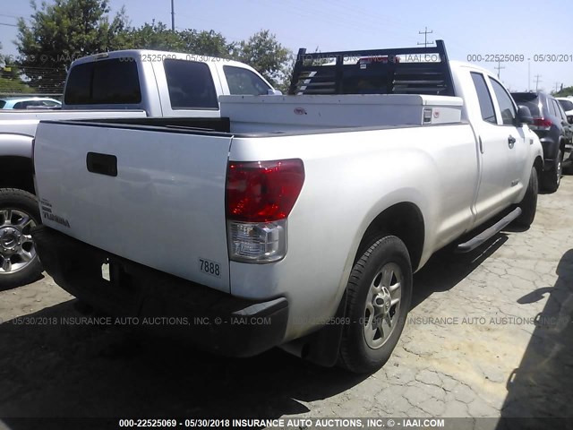 5TFTY5F16DX007888 - 2013 TOYOTA TUNDRA DOUBLE CAB SR5 BEIGE photo 4