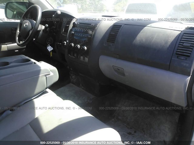 5TFTY5F16DX007888 - 2013 TOYOTA TUNDRA DOUBLE CAB SR5 BEIGE photo 5