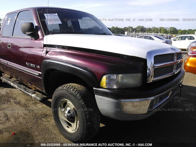 1B7HF13Z01J542843 - 2001 DODGE RAM 1500 MAROON photo 6