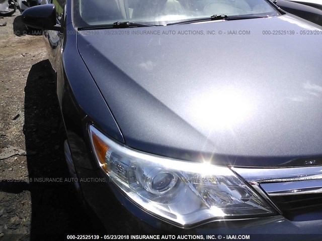 4T1BF1FK6CU044678 - 2012 TOYOTA CAMRY SE/LE/XLE GRAY photo 6