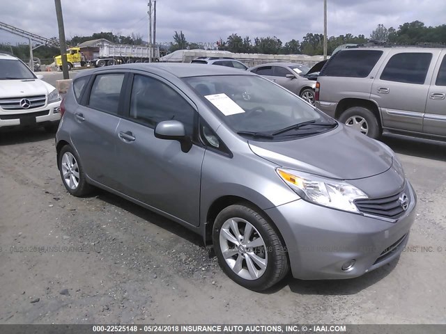 3N1CE2CP5EL425679 - 2014 NISSAN VERSA NOTE S/S PLUS/SV/SL SILVER photo 6