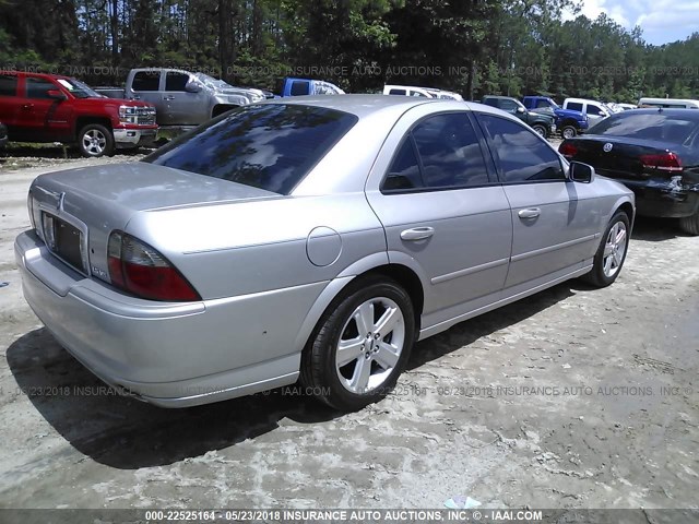 1LNFM87A26Y639868 - 2006 LINCOLN LS SILVER photo 4