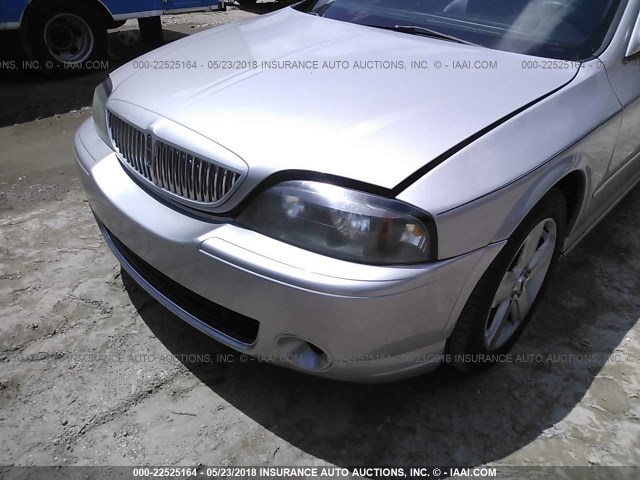 1LNFM87A26Y639868 - 2006 LINCOLN LS SILVER photo 6