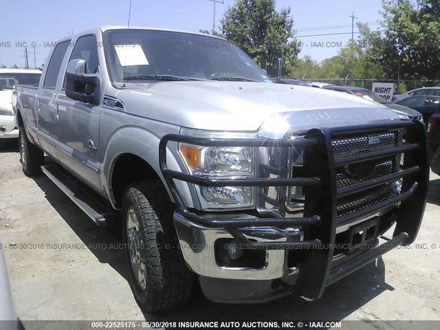 1FT8W3BT9CEB49217 - 2012 FORD F350 SUPER DUTY SILVER photo 1