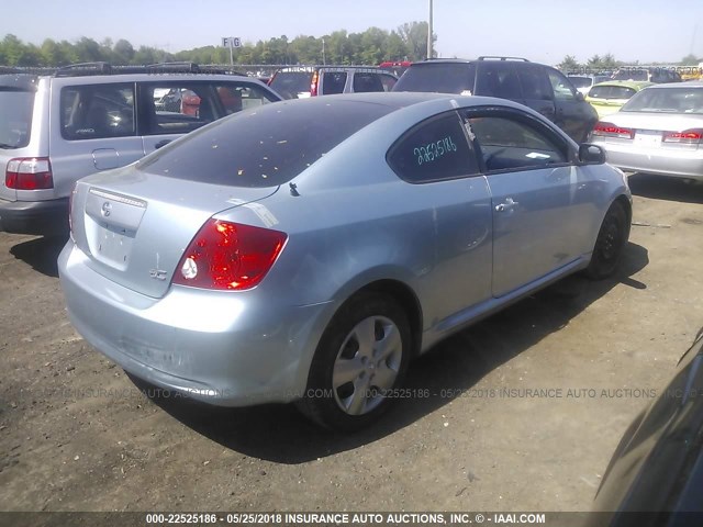 JTKDE177850044680 - 2005 TOYOTA SCION TC 蓝色 照片 4
